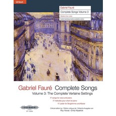 (英文圖書) Complete Songs (Medium Voice): The Complete Verlaine Settings Urtext 平裝版, Alfred Music, 英文