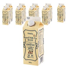 ucc Homer皇家奶茶調製用紅茶濃縮液 無糖, 10瓶, 500ml