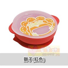 Marcus&Marcus 加拿大 動物樂園幼兒自主用餐訓練學習餐具, 大象(綠色) / 河馬(藍色) / 長頸鹿(黃色) / 粉紅豬(粉色) / 獅子(紅色) / 鯨魚(紫色) / 貓熊