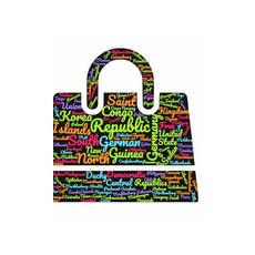 world countries suitcase themed creative blank journal 精裝版, Blurb, 英文