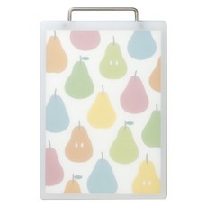 可愛圖案砧板 長方形 MA136, 1個, 梨