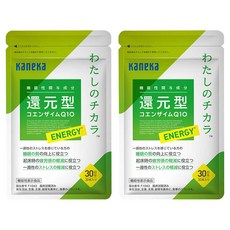 KaneKa 還原型輔酶Q10能量膠囊, 2包, 30顆