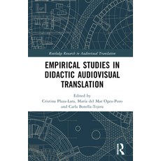 (英文圖書) Empirical Studies in Didactic Audiovisual Translation 精裝版, Routledge, 英文