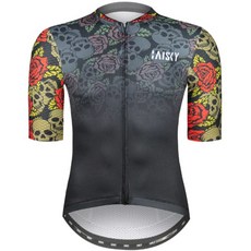 BAISKY百士奇夏季自行車男款短車衣 骷髏騎士 透氣排汗 時尚設計
