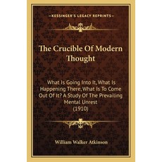 (英文圖書) The Crucible Of Modern Thought: What Is Going Into It What Is Happening There What Is To Co... 平裝版, Kessinger Publishing, 英文