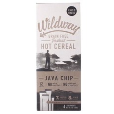 WILDWAY 即食加熱麥片 可可碎片口味, 1盒, 198g