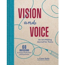 (英文圖書) Vision and Voice: An Art-Making Journal for Teens 精裝版, Collective Book Studio, 英文
