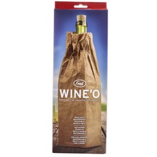 Fred 葡萄酒 O 瓶袋葡萄酒配件, 1個, 棕色的