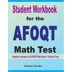 (英文圖書) Student Workbook for the AFOQT Math Test: Complete coverage of all AFOQT Math topics + Practi... 平裝版, Effortless Math Education, 英文