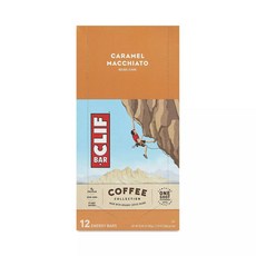 CLIF 能量棒焦糖瑪奇朵蛋白 9g, 12件, 68g