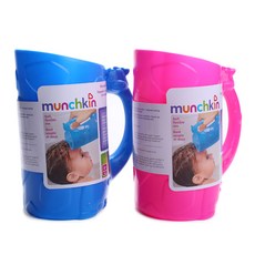 munchkin 洗髮精沖洗器, 1個, 隨機發貨（粉色,藍色）