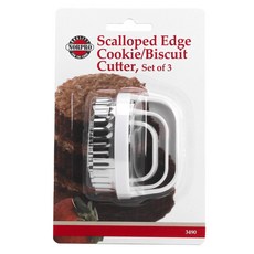 NORPRO 餅乾切割器組 3款, 1組, White