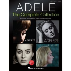 (英文圖書) Adele: The Complete Collection - 62 Songs Arranged for Piano Voice and Guitar 平裝版, Hal Leonard Publishing Corp..., 英文