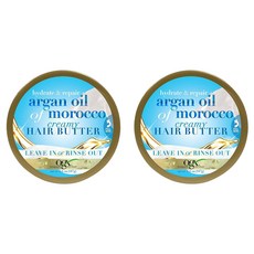 ogx 摩洛哥堅果油護髮霜, 2個, 197克