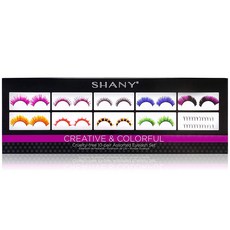 SHANY 彩色假睫毛組合, 1個, 色彩狂潮