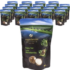 macadamias australia 快樂堅果香草澳洲夏威夷果, 20包, 225g
