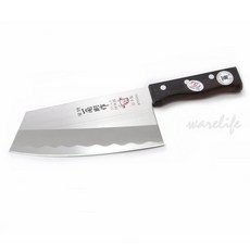 【慶泰／協泰行】日本一角菜刀(尖) YG-015，鋒利耐用，尖頭設計精準切割食材, 1個