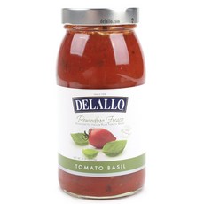 DELLALLO 手工義士羅勒番茄醬, 1個, 715克