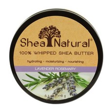 SHEA NATURAL 攪打乳木果油, 薰衣草迷迭香, 1入, 178克
