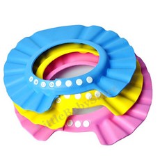 LittleBabyStore-OPEN BABY歐培EVA幼兒洗髮帽, 詳見包裝, 詳見包裝, 粉色