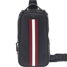 BALLY 男士斜跨包 602332, 黑色