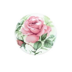 Mydiy 玫瑰花陶瓷把手 30mm