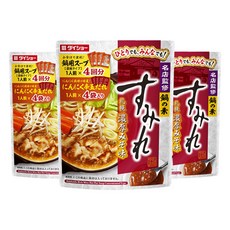 Sumire 札幌濃厚味噌濃縮火鍋湯底 4包入, 3個, 1.5L