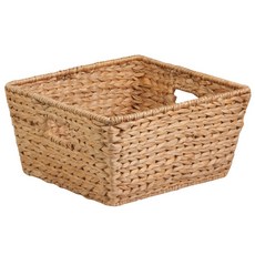 honey can do 編織收納籃 L, 1個, 木頭
