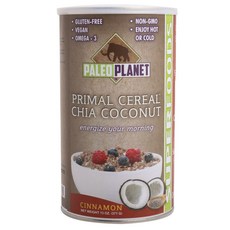 Paleo Planet 奇亞籽椰子肉桂穀片, 1罐, 371g