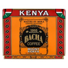 BACHACOFFEE 肯亞山掛耳咖啡禮盒, 12g, 12包, 1盒