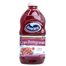 Ocean Spray 優鮮沛 蔓越莓紅石榴綜合果汁, 1罐, 1.89L