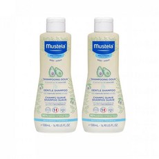 mustela 慕之恬廊 溫和潔髮露, 500ml, 2個