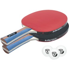 killerspin 高級乒乓球拍套組，帶乒乓球, 噴氣機 2
