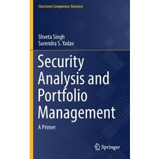 (英文圖書) Security Analysis and Portfolio Management: A Primer 精裝版, Springer, 英文