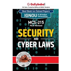 (英文圖書) MCS-215 Security and Cyber Laws 平裝版, Gullybaba Publishing House ..., 英文