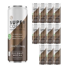 Kitu 超級咖啡蛋白 MCT 油甜奶油椰子摩卡, 12入, 325ml