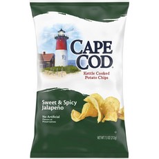 Cape Cod Kettle Cooked洋芋片 甜辣墨西哥辣椒, 1個, 212g