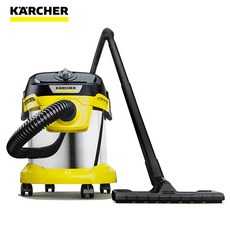 Karcher 凱馳 家用乾濕兩用吸塵器，強勁吸力，乾濕兩用，多種吸頭配件, KWD2S