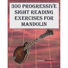 (英文圖書) 300 Progressive Sight Reading Exercises for Mandolin: Volume 2 平裝版, Independently Published, 英文