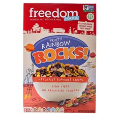 FREEDOM FOOD 水果口味彩色穀物脆片, 1盒, 400g