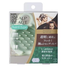 VeSS SCALP BEAUT頭皮按摩洗髮梳 硬款 BEA-1203, 1個, 薄荷