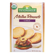 devonsheer 梅爾巴圓形餅乾 大蒜風味, 1盒, 148g