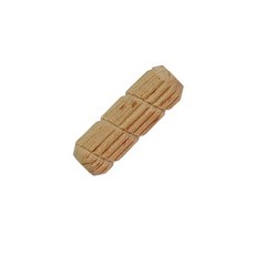 台灣阿成五金 Mydiy A級螺旋式山毛櫸木榫8x25mm (50個/包)