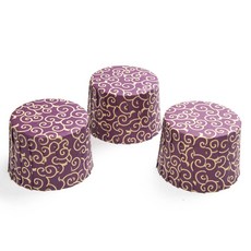 FOX RUN 日本鬆餅烘焙杯, 12件, 紫色的