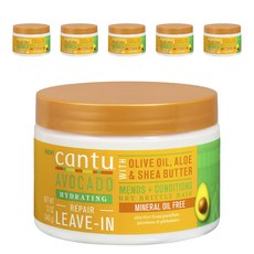 cantu 乾燥捲髮酪梨萃取護理素, 6個, 340克