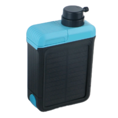 【葳茂】戶外過濾器 手動/電動淨水器 緊急救難包 逃生 防災必備, 黑色, 1套裝