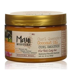 Maui MOISTURE 捲髮專用椰子油保濕護髮霜, 1罐, 340g