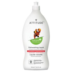 ATTITUDE 葡萄柚香洗碗精, 1個, 700ml