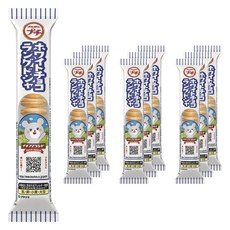 BOURBON 北日本 迷你白巧克力貓舌餅, 10個, 40g