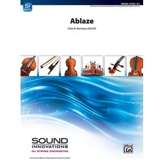 (英文圖書) Ablaze: Conductor Score & Parts 平裝版, Alfred Music, 英文